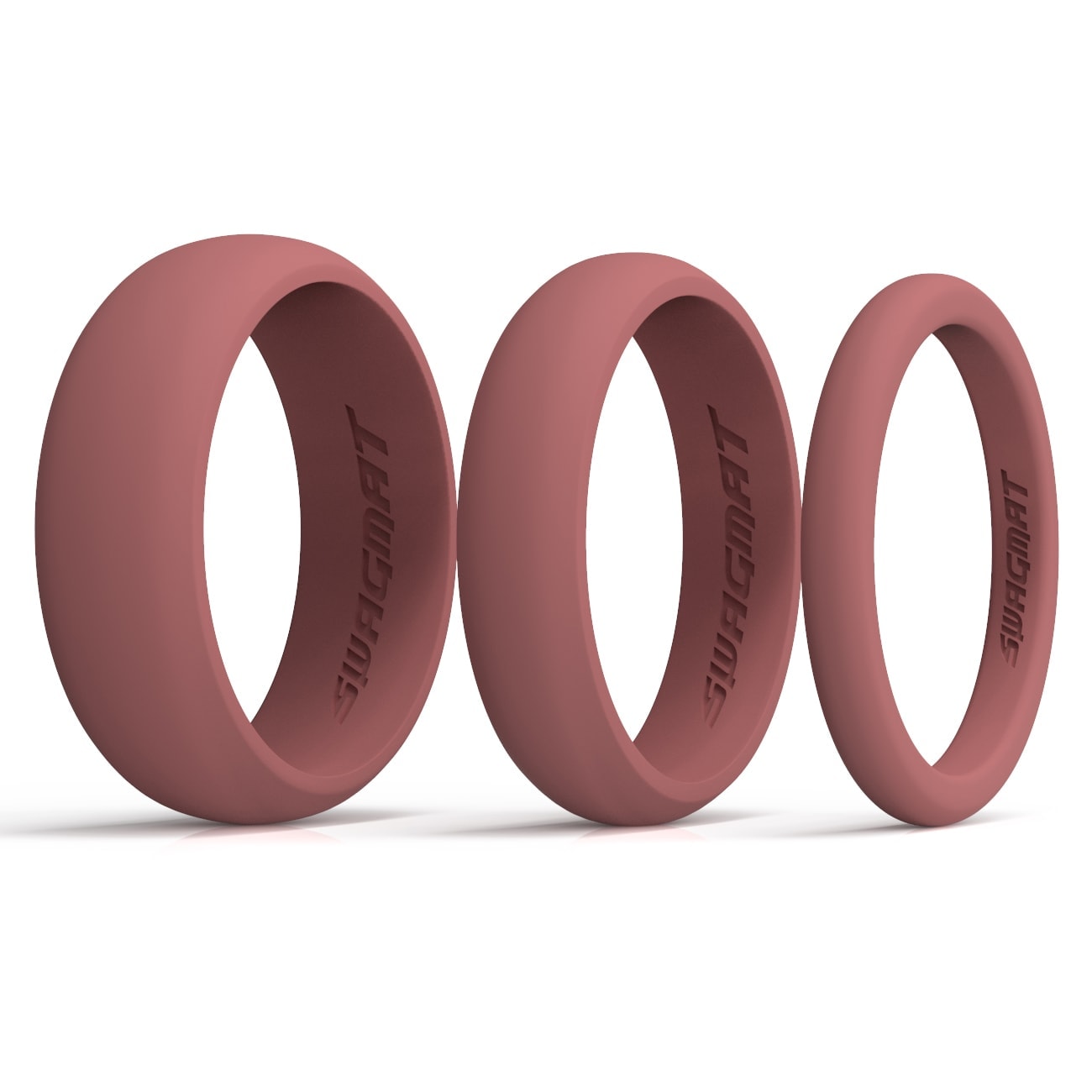 Multi-Width Turkish Rose Silicone Rings